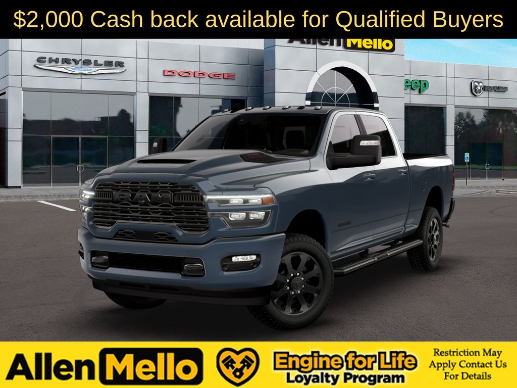 Forged Blue Metallic 2026 RAM 2500 Pickup Truck Four-Wheel Drive 8-Speed Automatic