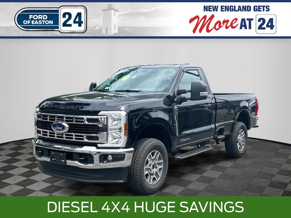 Black Metallic 2025 Ford F-250 Super Duty Pickup Truck Four-Wheel Drive Automatic