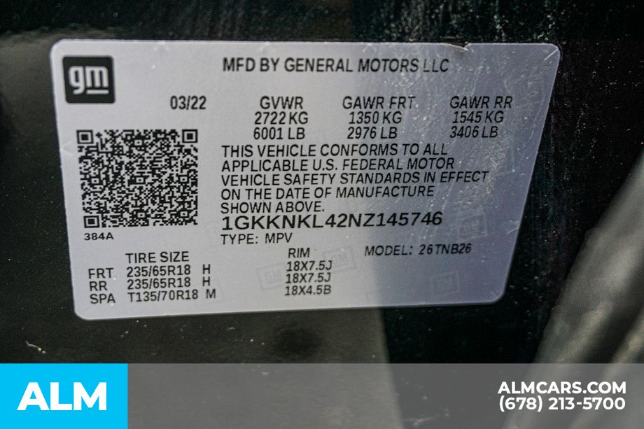 2022 GMC Acadia SLE - Photo 61