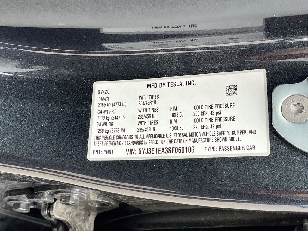 2025 Tesla Model 3 Long Range Gray at AutoSavvy Houston Southwest