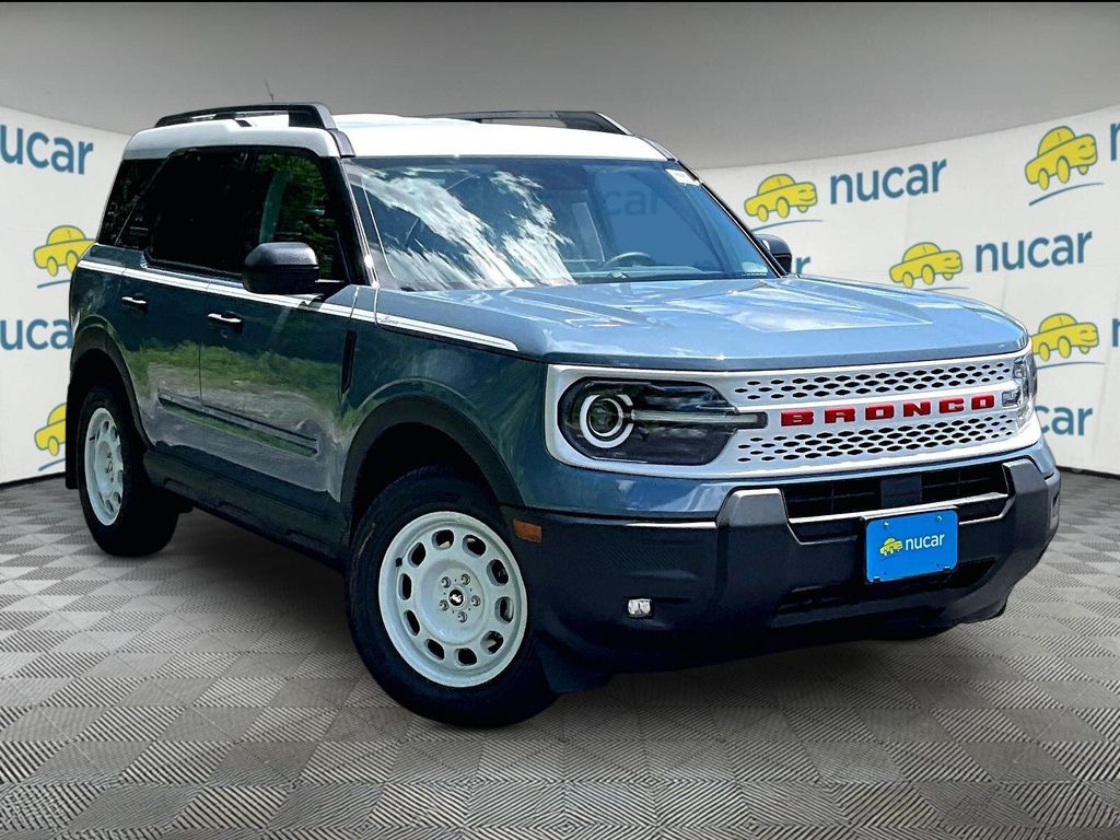 Blue (Azure Gray Metallic Tri-Coat) 2026 Ford Bronco Sport SUV / Crossover All-Wheel Drive 8-Speed Automatic