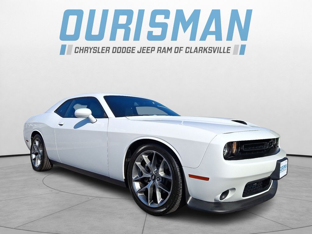 White 2023 Dodge Challenger Coupe Rear-Wheel Drive 8-Speed Automatic