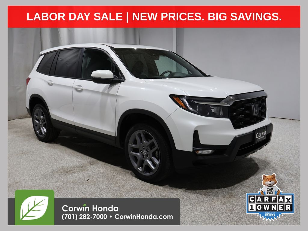 Platinum White Pearl 2023 Honda Passport SUV / Crossover All-Wheel Drive 9-Speed Automatic