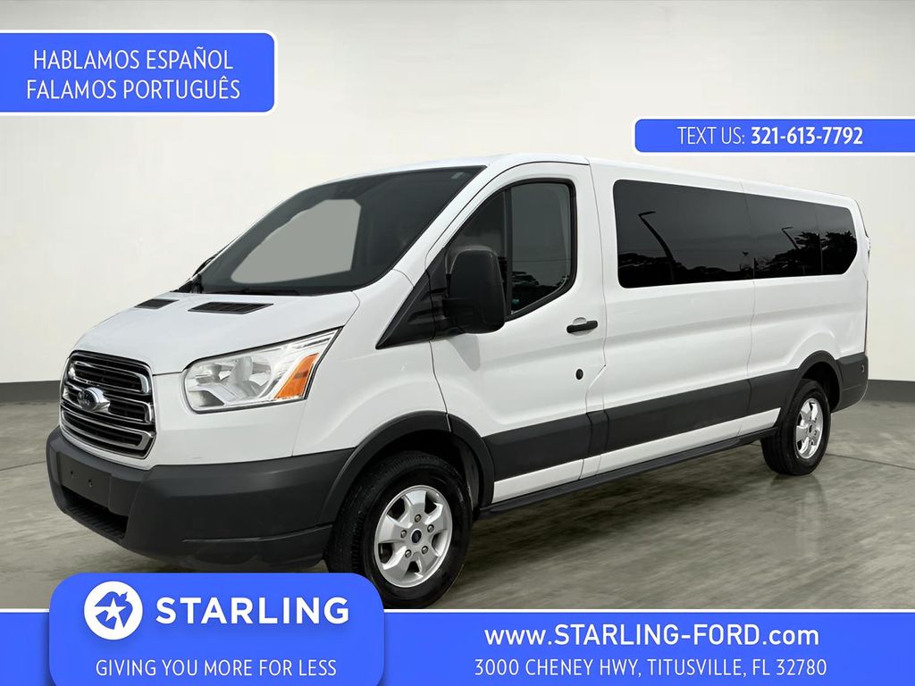 2018 Ford Transit Passenger 350 XLT Low Roof LWB RWD with Sliding Passenger-Side Door