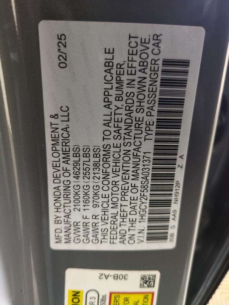 New 2025 Honda Accord Hybrid For Sale in Fort Wayne, IN