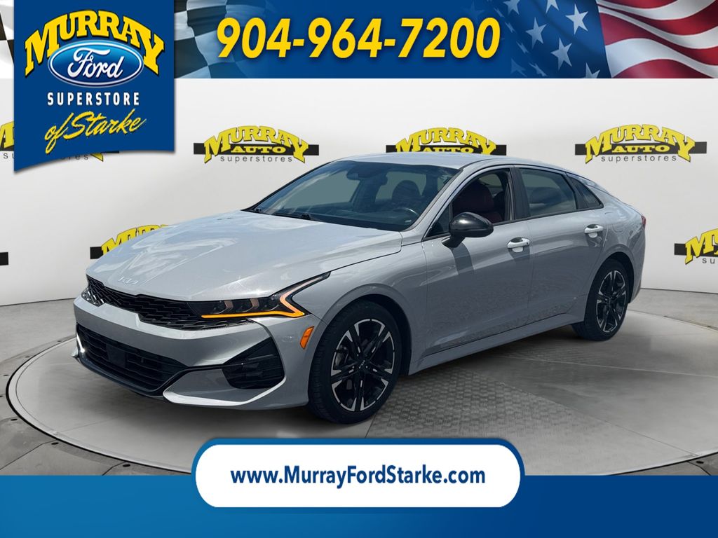 Wolf Gray 2023 Kia K5 Sedan Front-Wheel Drive 8-Speed Automatic