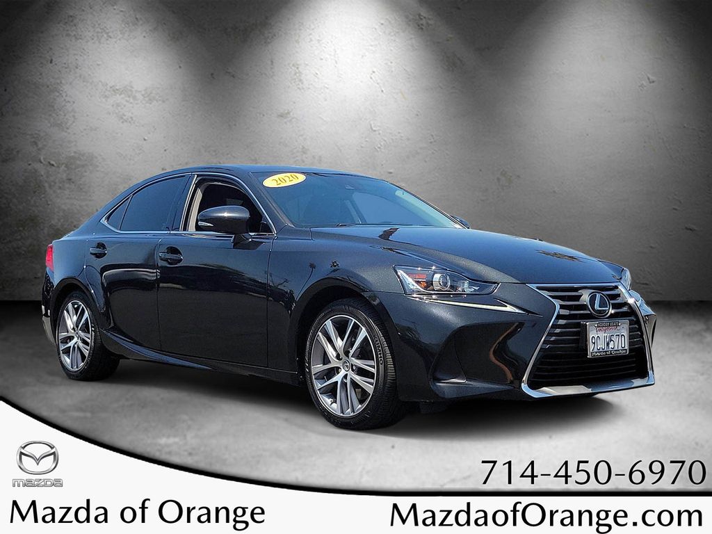 Black (Caviar) 2020 Lexus IS 300 RWD Sedan Rear-Wheel Drive 8-Speed Dual Clutch