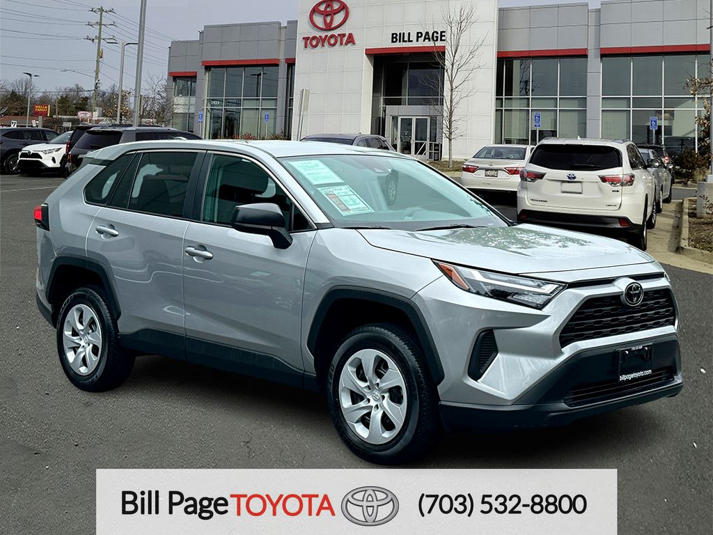 Silver Sky Metallic 2025 Toyota RAV4 SUV / Crossover All-Wheel Drive 8-Speed Automatic