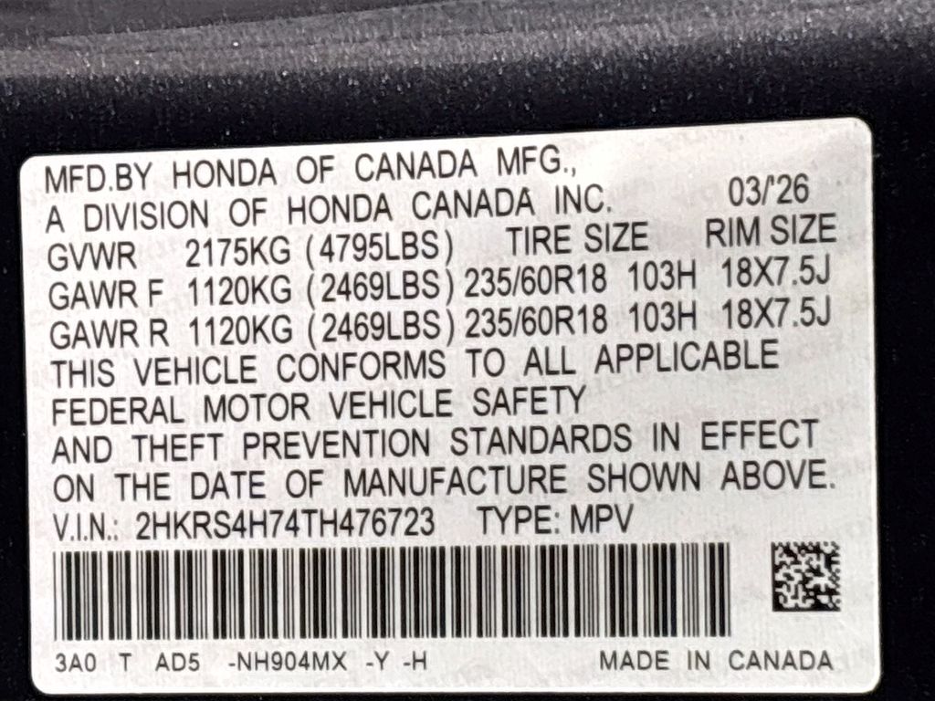 2026 Honda CR-V EX-L