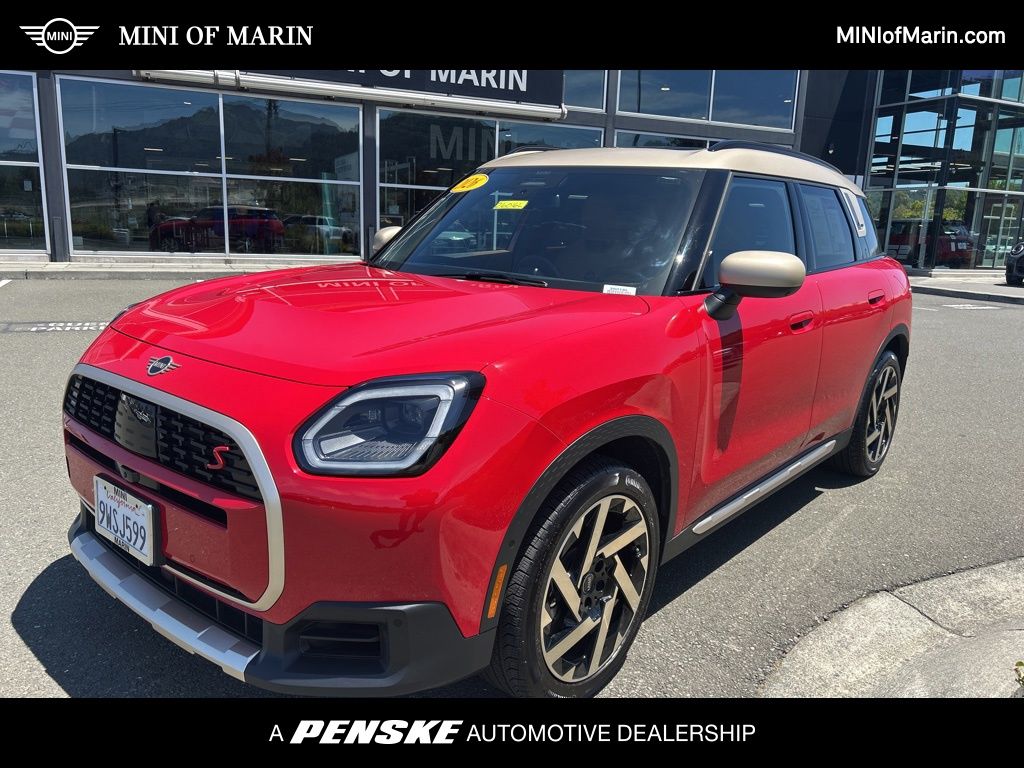 Chili Red 2026 MINI Countryman S ALL4 SUV / Crossover All-Wheel Drive 7-Speed Automatic