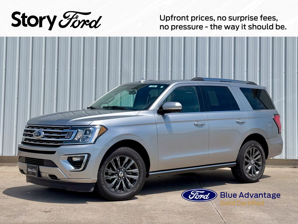 Silver Metallic 2021 Ford Expedition Limited 4WD SUV / Crossover Four-Wheel Drive Automatic