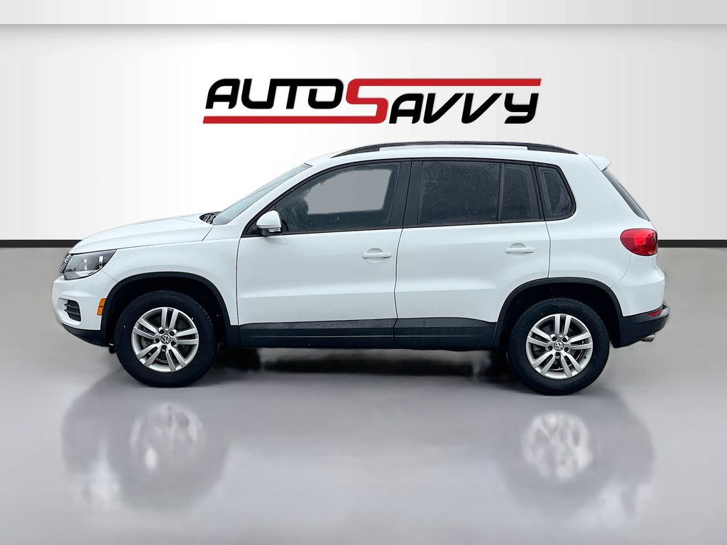 2016 Volkswagen Tiguan S White at Durrett Motor Company