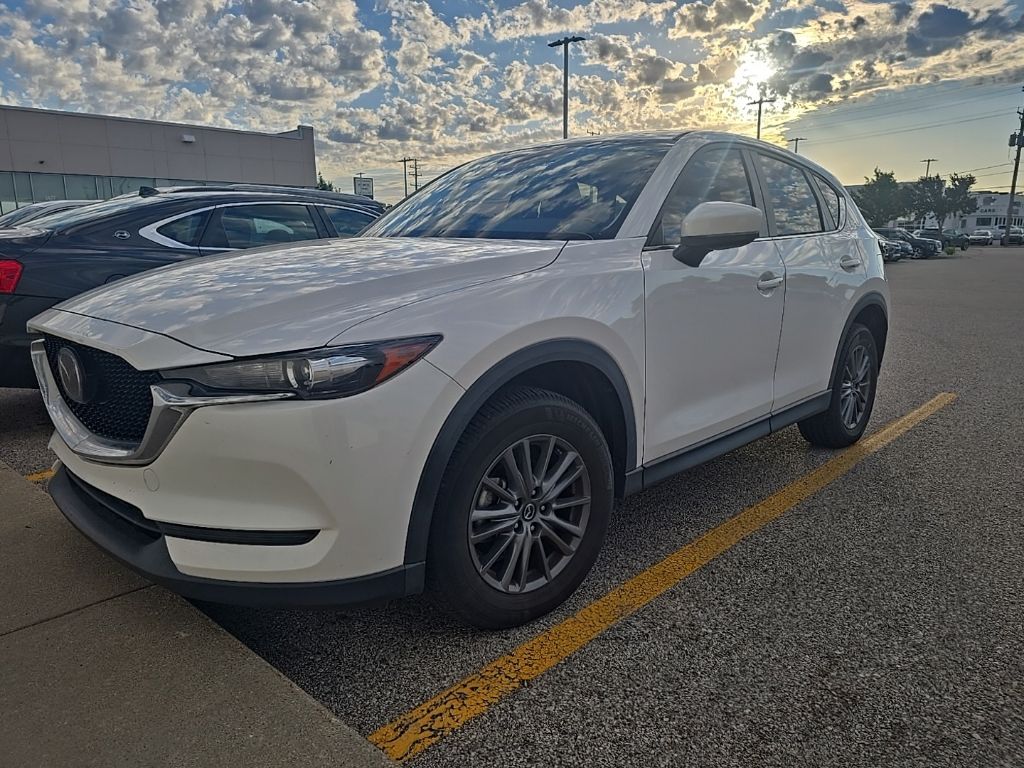 Snowflake White Pearl Mica 2021 Mazda CX-5 SUV / Crossover All-Wheel Drive 6-Speed Automatic