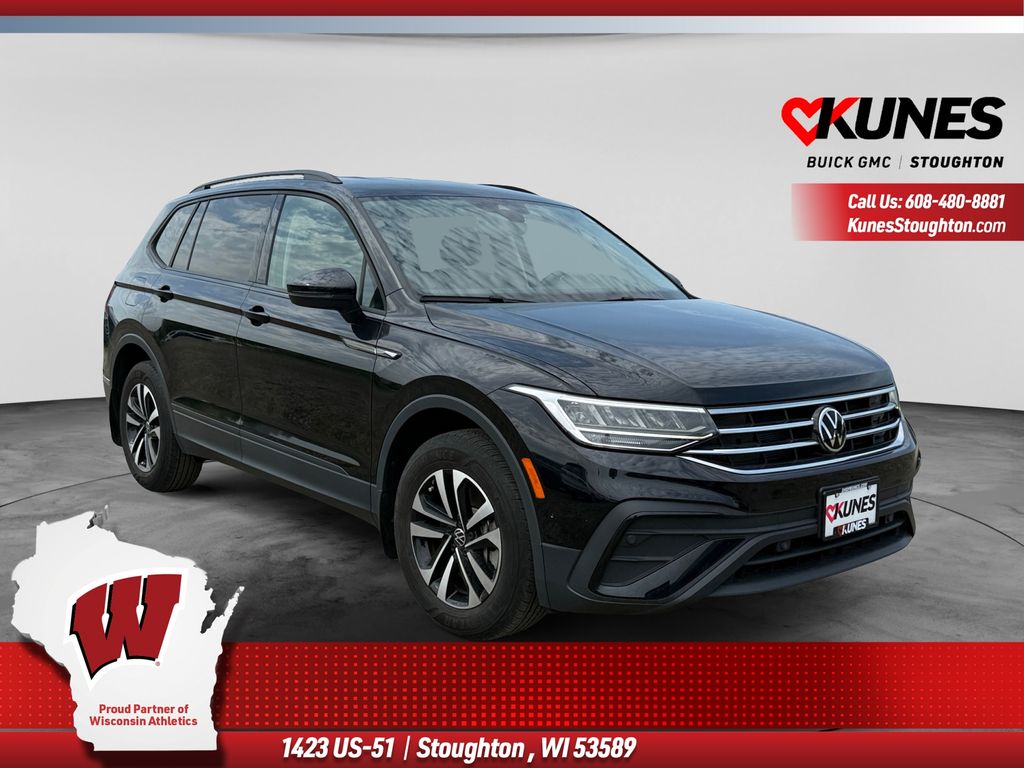 Deep Black 2024 Volkswagen Tiguan SUV / Crossover All-Wheel Drive 8-Speed Automatic