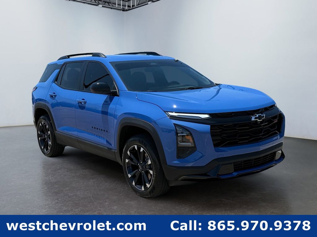Reef Blue Metallic 2026 Chevrolet Equinox SUV / Crossover Front-Wheel Drive Continuously Variable Transmission