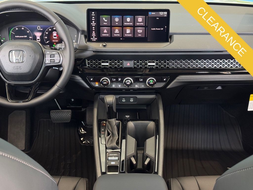 2025 Honda Accord Hybrid EX-L Gray at Classic Honda Galveston