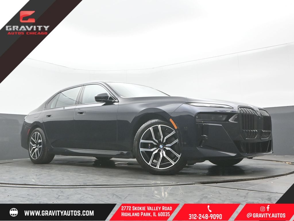 Carbon Black Metallic 2023 BMW 7 Series 760i xDrive AWD Sedan All-Wheel Drive 8-Speed Automatic