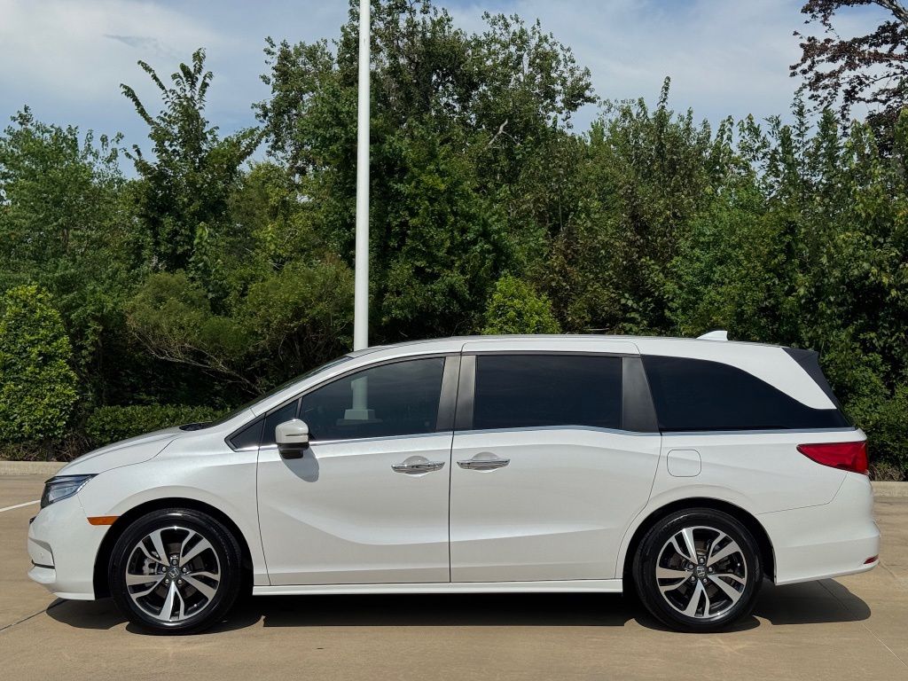 2024 Honda Odyssey Touring White at DeMontrond Ford