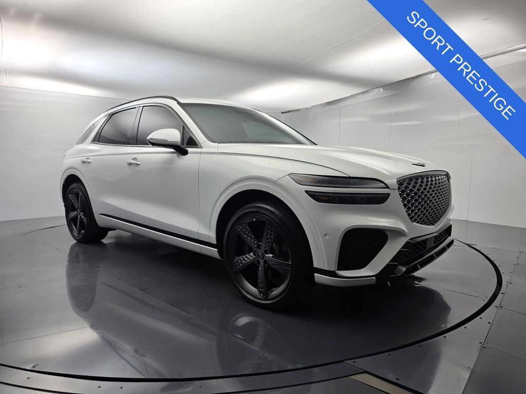 Alta White 2024 Genesis GV70 SUV / Crossover All-Wheel Drive 8-Speed Automatic