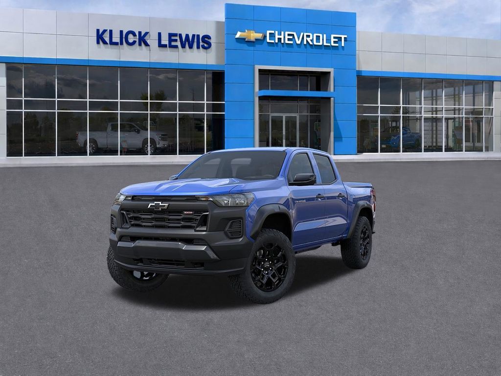2026 Chevrolet Colorado Trail Boss Blue at Klick Lewis Buick Chevrolet