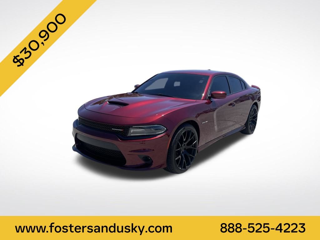 Red 2021 Dodge Charger R/T RWD Sedan Rear-Wheel Drive 8-Speed Automatic
