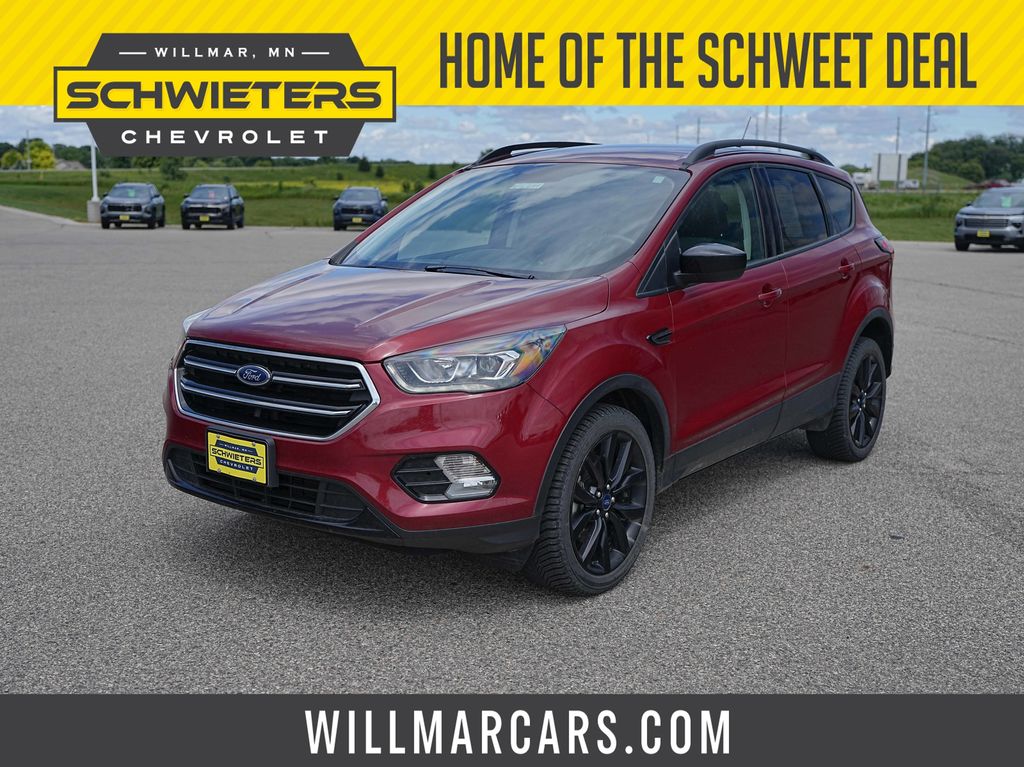 Ruby Red Metallic 2019 Ford Escape SUV / Crossover All-Wheel Drive 6-Speed Automatic