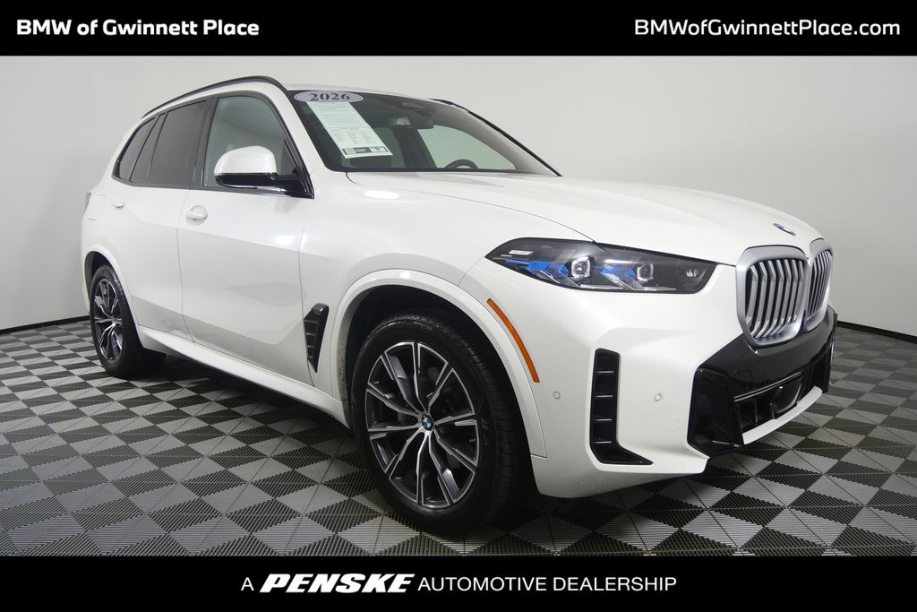 White Metallic 2026 BMW X5 SUV / Crossover Rear-Wheel Drive 8-Speed Automatic