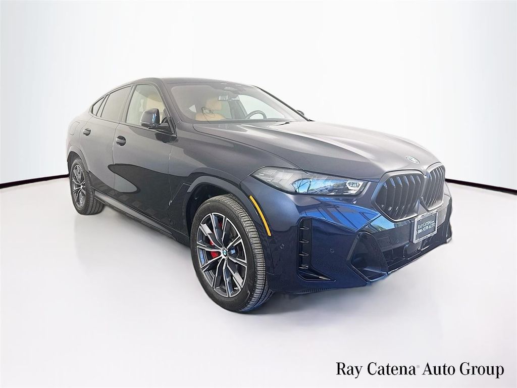Carbon Black Metallic 2026 BMW X6 xDrive40i SUV / Crossover All-Wheel Drive 8-Speed Automatic