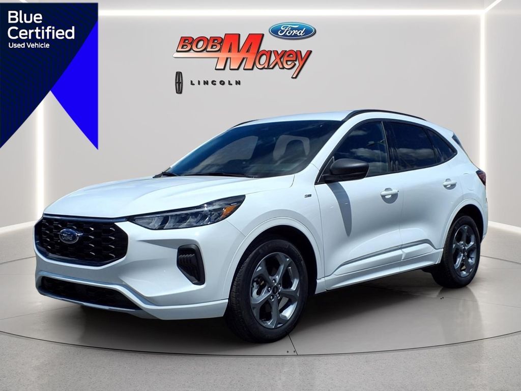 Oxford White 2023 Ford Escape SUV / Crossover Front-Wheel Drive 8-Speed Automatic