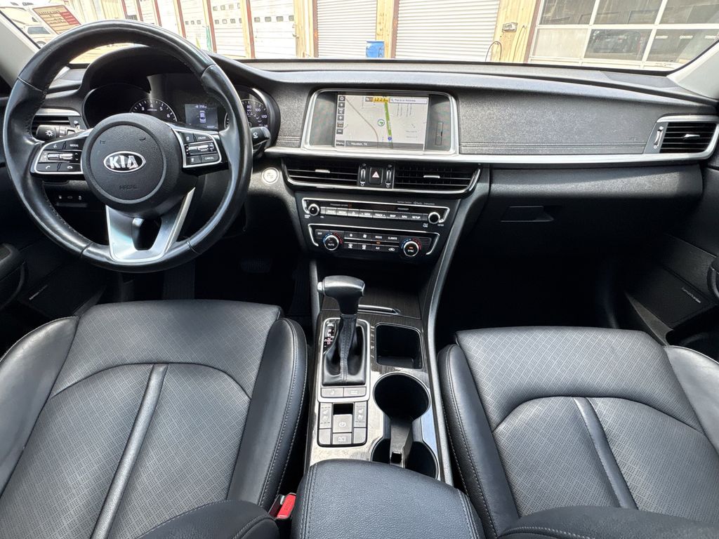 2019 Kia Optima EX Blue at Durrett Motor Company