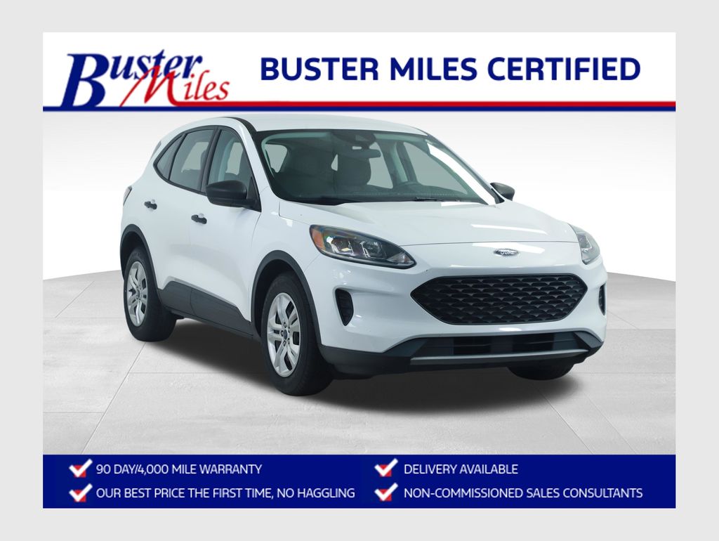 Oxford White 2022 Ford Escape SUV / Crossover Front-Wheel Drive 8-Speed Automatic