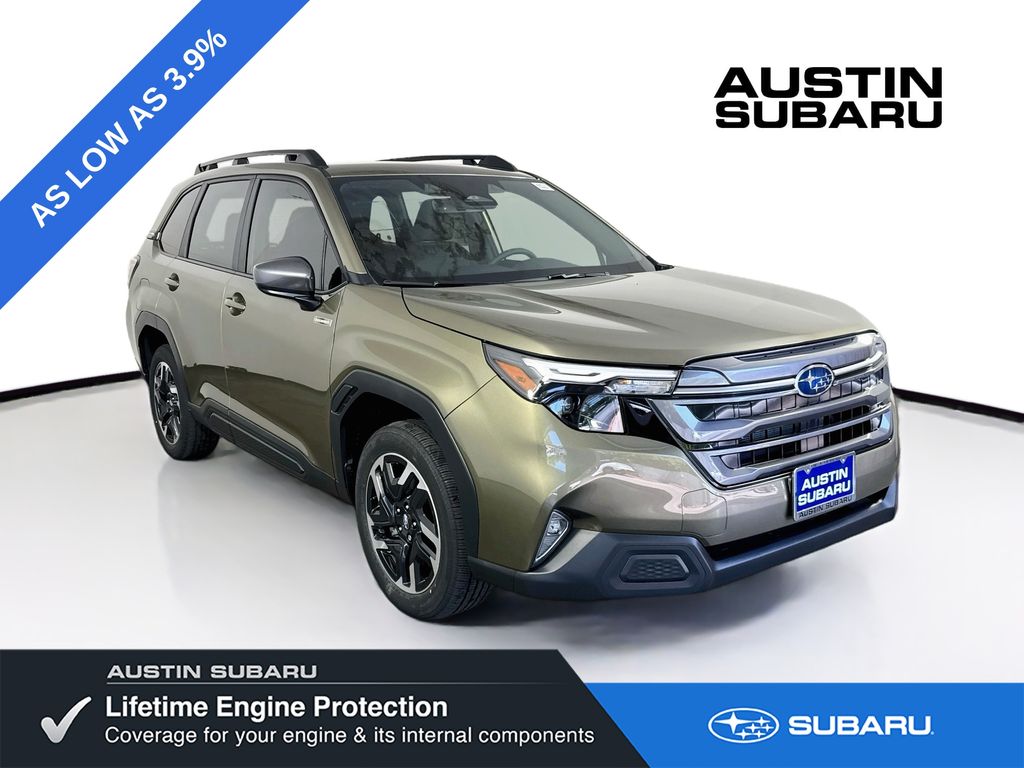 Green 2026 Subaru Forester Hybrid SUV / Crossover All-Wheel Drive Continuously Variable Transmission