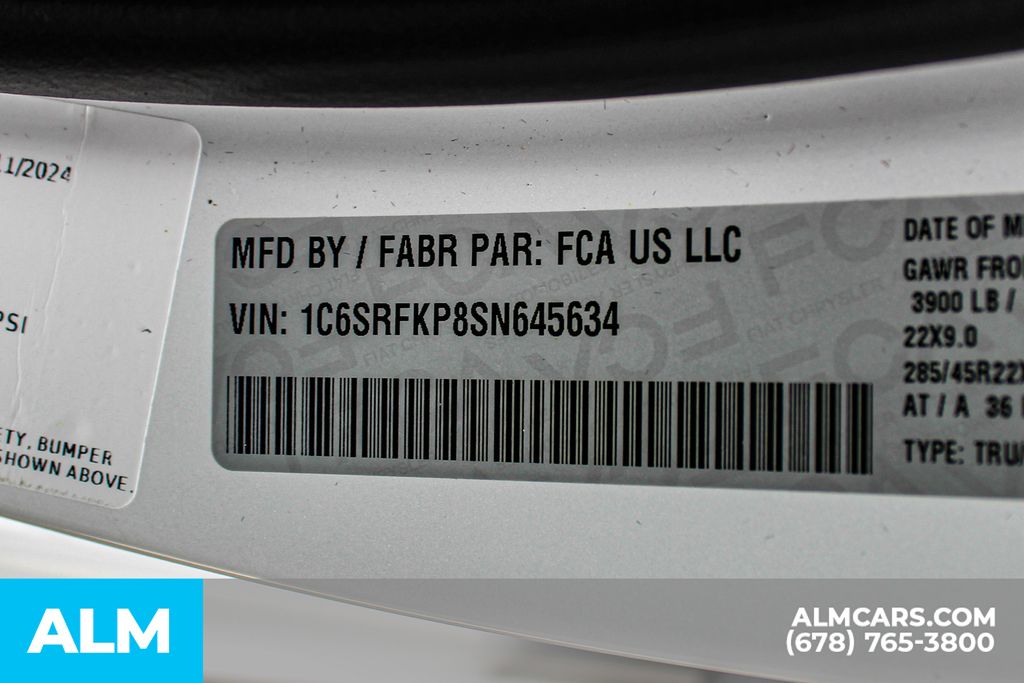 Used 2025 Off-white Ram Tungsten image 39