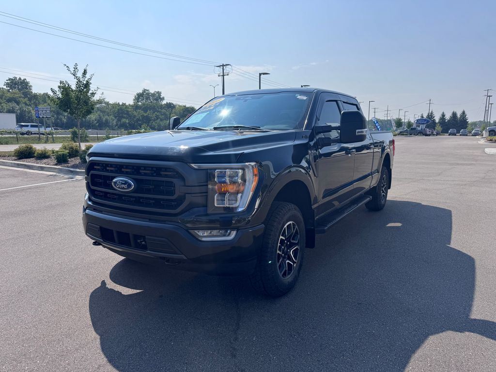 Certified Used 2023 Agate Black Metallic Ford XLT image 2