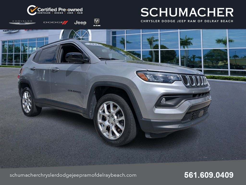 used 2023 Jeep Compass car, priced at $21,298