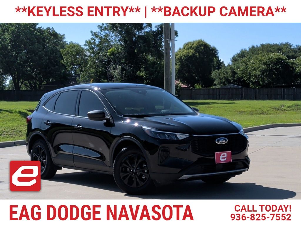 Agate Black Metallic 2025 Ford Escape SUV / Crossover Front-Wheel Drive 8-Speed Automatic