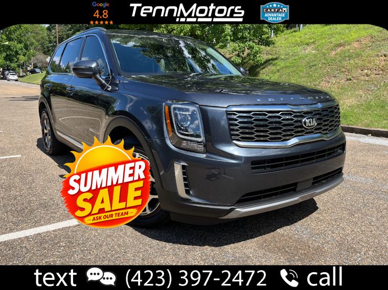 Gravity Gray 2020 Kia Telluride SUV / Crossover All-Wheel Drive 8-Speed Automatic