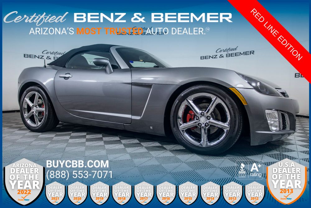 Silver Graphite 2007 Saturn Sky Red Line Convertible Rear-Wheel Drive 5-Speed Automatic