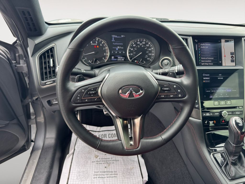 Used Car 2021 Infiniti Q60  Red Sport 400 For Sale Under $30,000 In Floresville, Texas