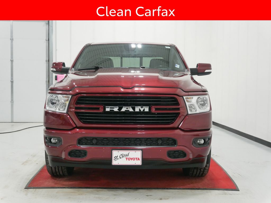 Used 2021 RAM Ram 1500 Pickup Big Horn/Lone Star with VIN 1C6SRFFT2MN695648 for sale in Waite Park, Minnesota