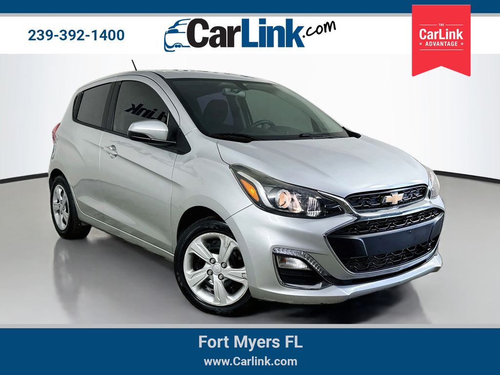 Silver Ice Metallic 2021 Chevrolet Spark Hatchback Front-Wheel Drive Continuously Variable Transmission
