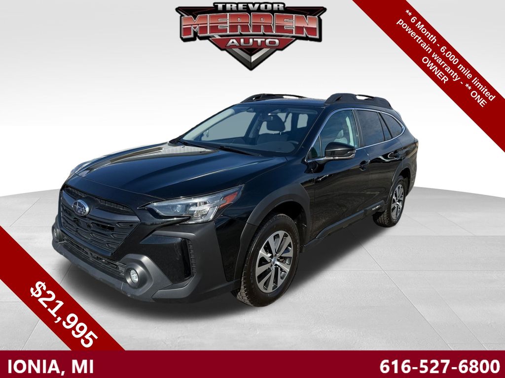 Crystal Black Silica 2024 Subaru Outback Premium AWD SUV / Crossover All-Wheel Drive Continuously Variable Transmission