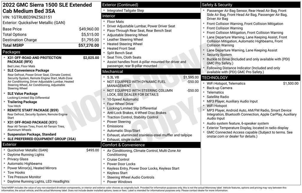Used 2022 GMC Sierra 1500 Truck