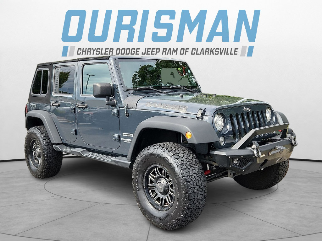 Rhino Clearcoat 2017 Jeep Wrangler SUV / Crossover Four-Wheel Drive 5-Speed Automatic
