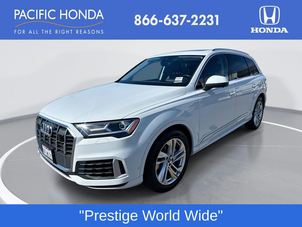 White 2023 Audi Q7 SUV / Crossover All-Wheel Drive 8-Speed Automatic