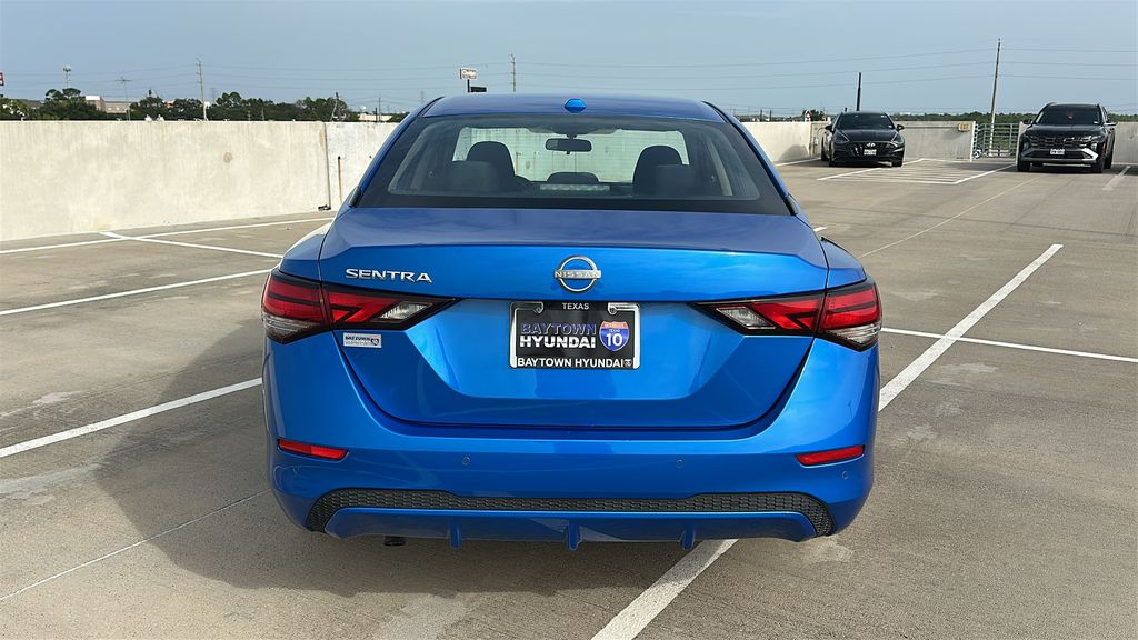 2025 Nissan Sentra SV Blue at Big Star Chrysler Jeep Dodge Ram 