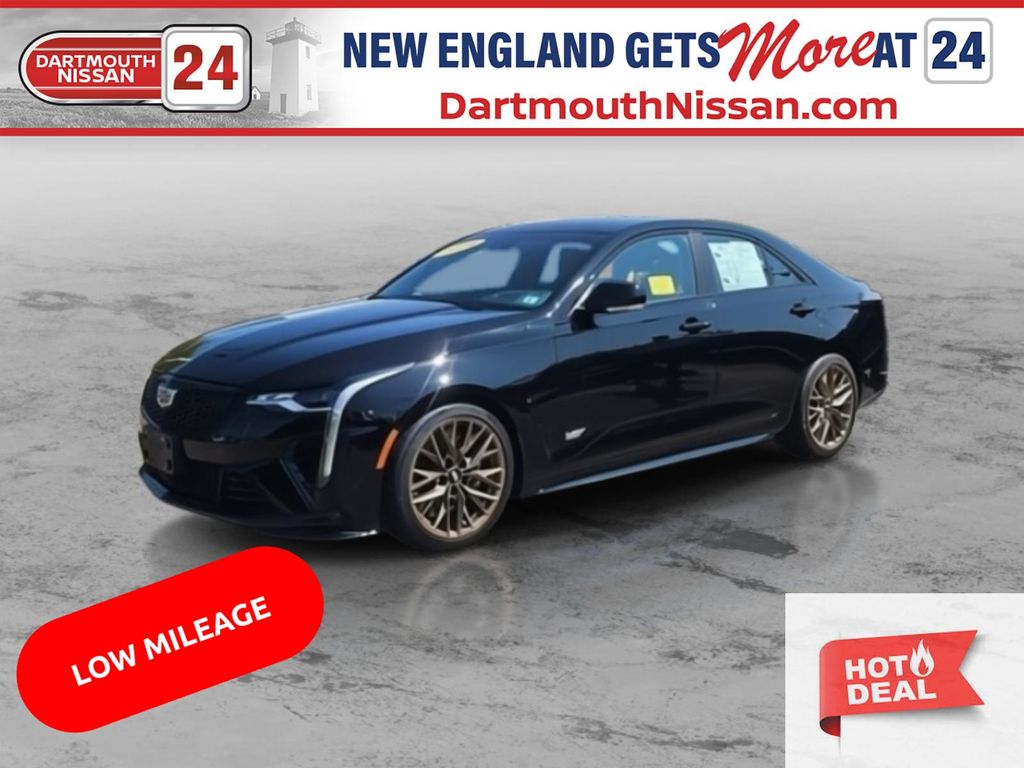 Black Raven 2024 Cadillac CT4-V Blackwing RWD Sedan Rear-Wheel Drive 6-Speed Manual