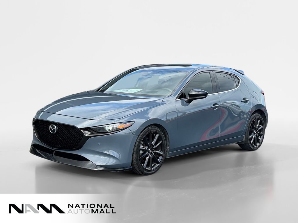 Polymetal Gray Metallic 2022 Mazda MAZDA3 Premium Plus Hatchback AWD Hatchback All-Wheel Drive 6-Speed Automatic