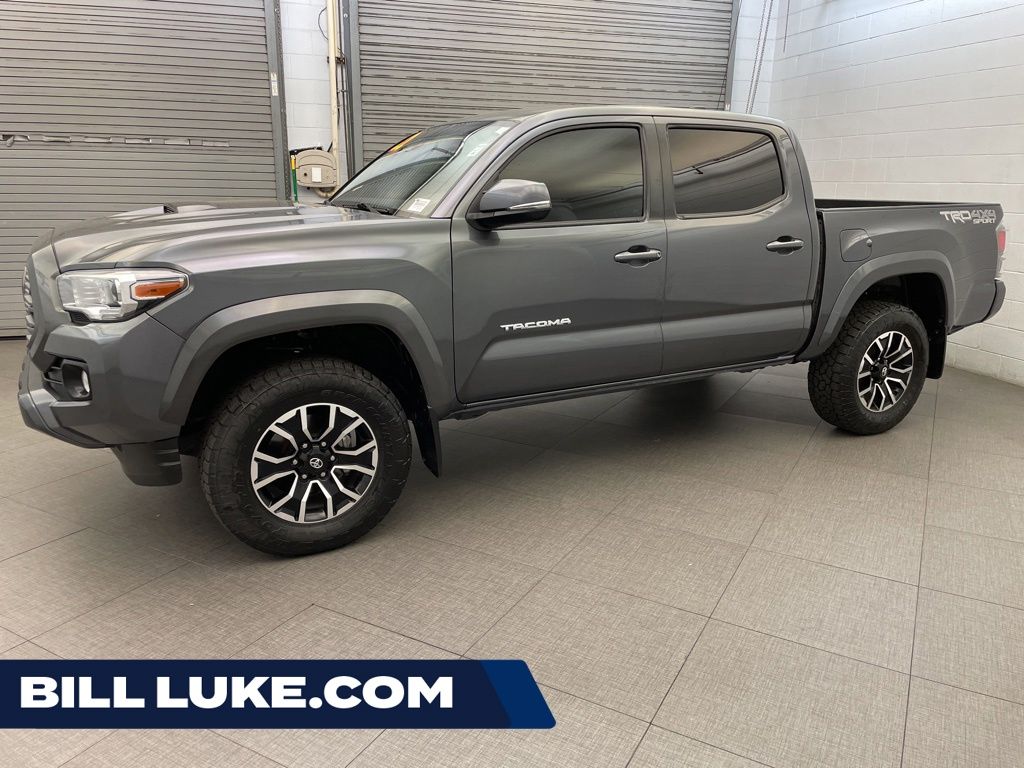 Magnetic Gray Metallic 2022 Toyota Tacoma Pickup Truck Four-Wheel Drive 6-Speed Automatic