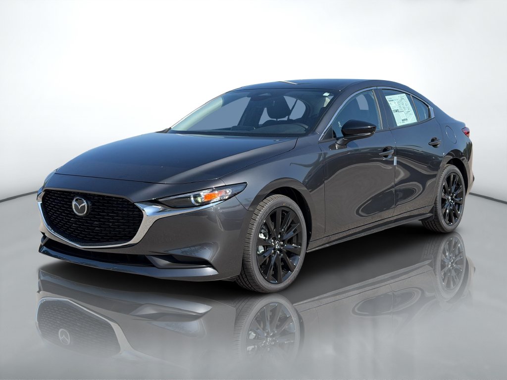 Machine Gray Metallic 2026 Mazda MAZDA3 Sedan Front-Wheel Drive 6-Speed Automatic